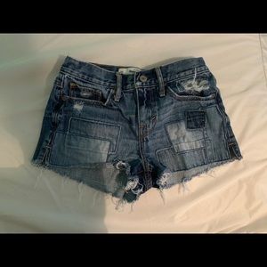 Patchwork Shorts